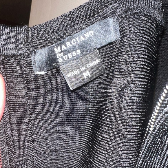 🖤🖤EUC-MARCIANO FOR GUESS GORGEOUS COCKTAIL DRESS WITH EMBELLISHMENTS SZ M🖤🖤 - Picture 5 of 13